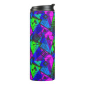 Neon abstract. thermosbeker (Gedraaid links)