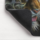 Neon Abstract TijgerKop Muismat (Hoek)