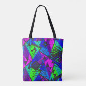 Neon abstract. tote bag (Achterkant)