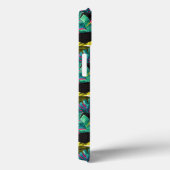 Neon Abstract tropisch textuur patroon Case-Mate iPhone Case (Achterkant / Rechts)