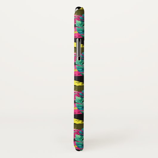 Neon Abstract tropisch textuur patroon Case-Mate iPhone Case (Achterkant / rechts)