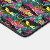 Neon Abstract Tropisch Textuurpatroon 2 Bureaumat (Hoek)