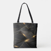 Neon Abstracte gepersonaliseerde Canvas tas (Achterkant)