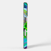 Neon Abstracte madeliefjes met levendige kleuren Case-Mate iPhone Case (Achterkant / Rechts)
