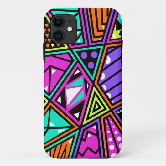 neon abstracte telefooncel Case-Mate iPhone case (Achterkant)