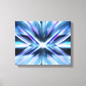 Neon Abstrakt - Der Magnet Canvas Afdruk (Voorkant)