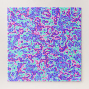 Neon Acid Trip Marble  Legpuzzel