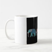 Neon African Elephant Mok (Links)