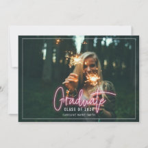 Neon Afstuderen Afstuderen foto