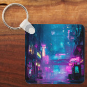 Neon After Midnight Sleutelhanger (Voorkant)