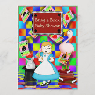 Neon Alice & Flamingo brengen een Baby shower van  Kaart