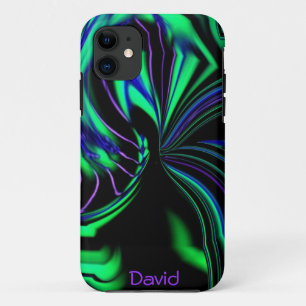 Neon Alien Aura iPhone 5 Hoesje *personaliseer*