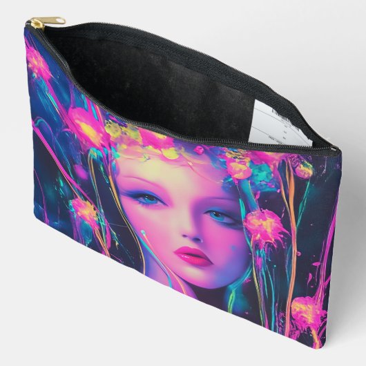 Neon Alien Goddess Etui (Open)