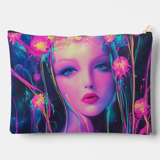 Neon Alien Goddess Etui (Achterkant)