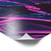 Neon Alien Goddess Foto Afdruk (Hoek)