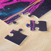 Neon Alien Goddess Legpuzzel (Zijkant)