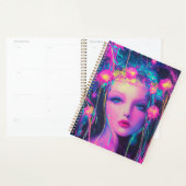 Neon Alien Goddess  Planner (Display)