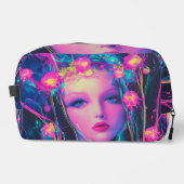 Neon Alien Goddess Toilettasje (Voorkant)