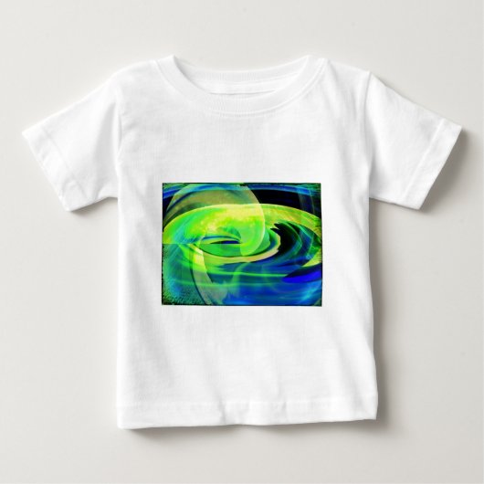 Neon Alien Landschap Abstract (Voorkant)