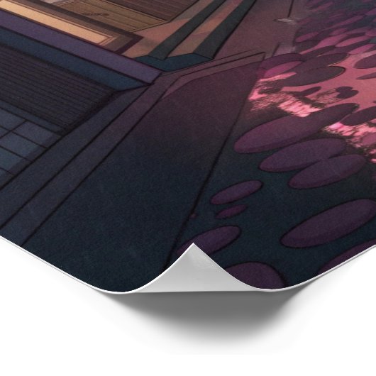 Neon Alley Poster (Hoek)