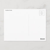 Neon Alligator Gumbo Briefkaart (Achterkant)