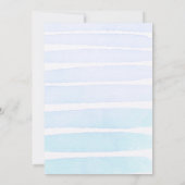 Neon Aloha Tropical Birthday Invitation Kaart (Achterkant)