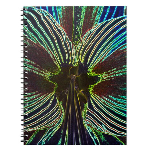 Neon Amaryllis Notitieboek (Voorkant)