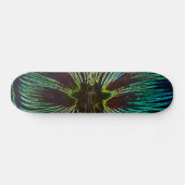 Neon Amaryllis Persoonlijk Skateboard (Horizontaal)