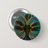 Neon Amaryllis Ronde Button 5,7 Cm (Voorkant /achterkant)