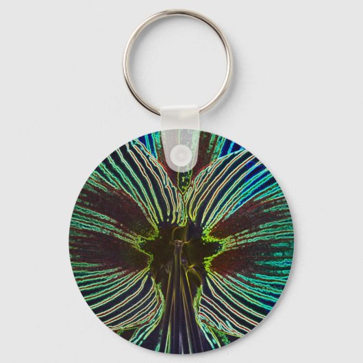 Neon Amaryllis Sleutelhanger (Voorkant)