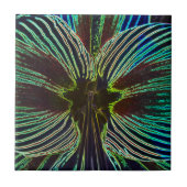 Neon Amaryllis Tegeltje (Voorkant)