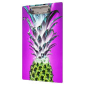 Neon anananaskleurige tropische vruchten Hawaiian Klembord (Links)