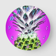 Neon anananaskleurige tropische vruchten Hawaiian