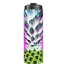 Neon anananaskleurige tropische vruchten Hawaiian