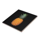 Neon Ananas Glowing Fruit Kunst  Tegeltje (Zijkant)