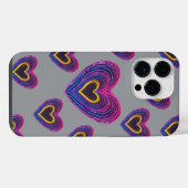 Neon Anatomical Heart iPhone / iPad case Hoesje (Achterkant horizontaal)