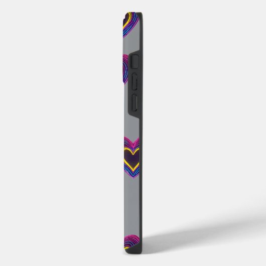 Neon Anatomical Heart iPhone / iPad case Hoesje (Linkerkant)