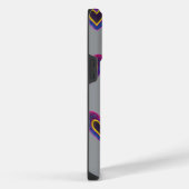 Neon Anatomical Heart iPhone / iPad case iPhone Hoesje (Rechterkant)