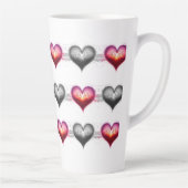 Neon Anatomical Heart iPhone / iPad case Latte Mok (Rechts)