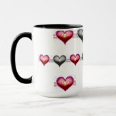 Neon Anatomical Heart iPhone / iPad case Mok (Links)