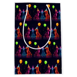 Neon Animal Theme Wrap Medium Cadeauzakje