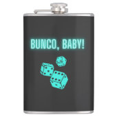 Neon Aqua Bunco Baby Heupfles (Voorkant)