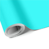 Neon Aqua Cadeaupapier (Rol Hoek)