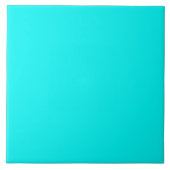 Neon Aqua Tegeltje (Voorkant)