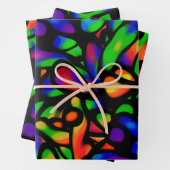 Neon Art Inpakpapier Vel (In situ)