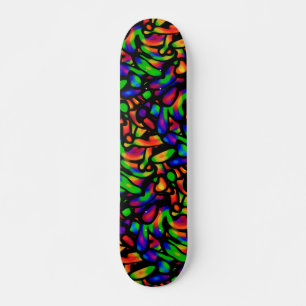 Neon Art Persoonlijk Skateboard