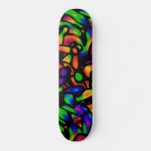 Neon Art Persoonlijk Skateboard (Voorkant)