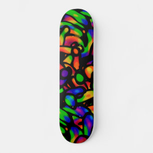 Neon Art Persoonlijk Skateboard