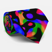 Neon Art Stropdas (Opgerold)