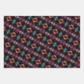 Neon artistieke moderne WRAPPERPAPIERSCHAPEN Inpakpapier Vel (Voorkant)